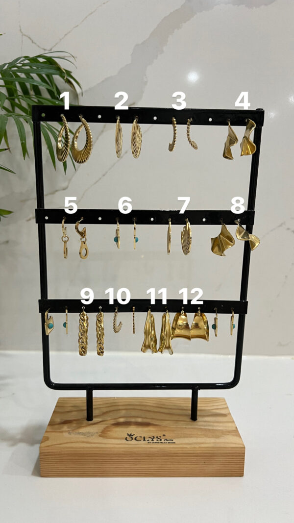 Boucles d'oreilles Aurore – Image 2